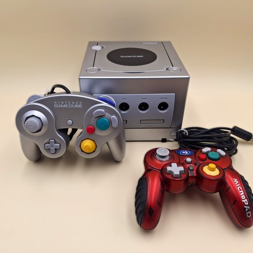 Nintendo gamecube silver - nintendo,