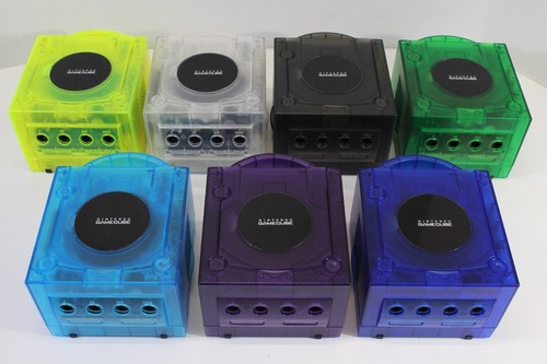 Nintendo gamecube clear - gamecube,