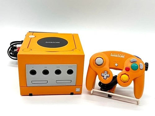 Nintendo gamecube spice - nintendo, orange