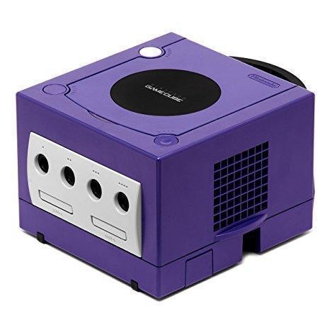 Nintendo game cube violeta - cube,