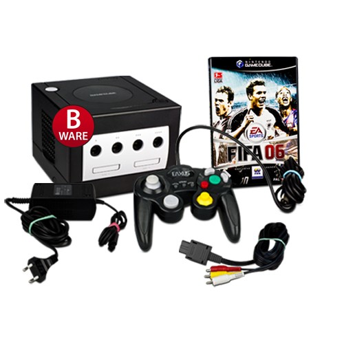 Console gamecube nera - console,