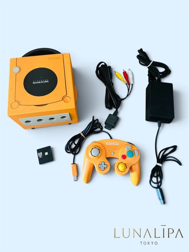Nintendo gamecube spice orange - gamecube,