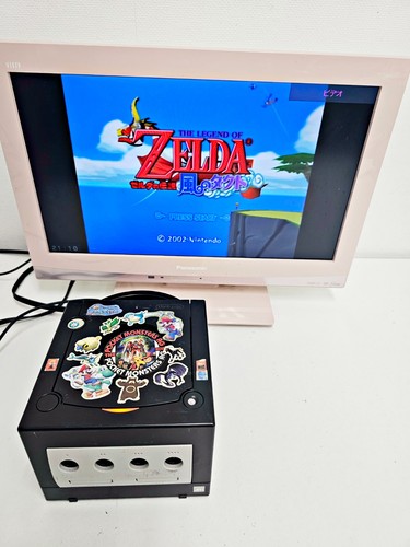 Console nintendo gamecube nera - console,