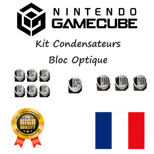 Kit condensateurs nintendo - condensateurs,