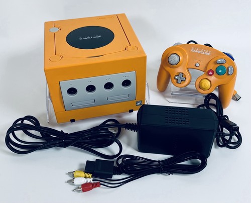 Nintendo gamecube - nintendo, (arancione)
