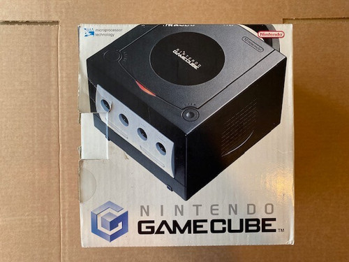 Console gamecube nera - console,