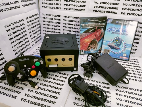 Nintendo game cube - game, nero,